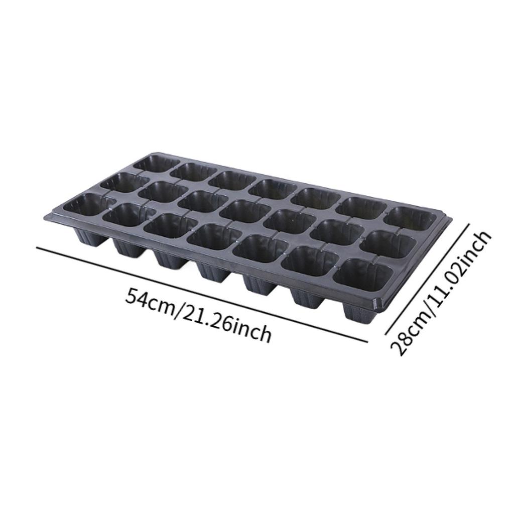10 Count Propagation Trays for Nursery Use with Drain Holes