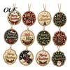 Christmas Rhinestone Painting Kits 12Pcs DIY Ornament Kit, Faux Pearl Supplies for Adults Art Hanging Decor Adults, Holiday Tree Wreath Mantel