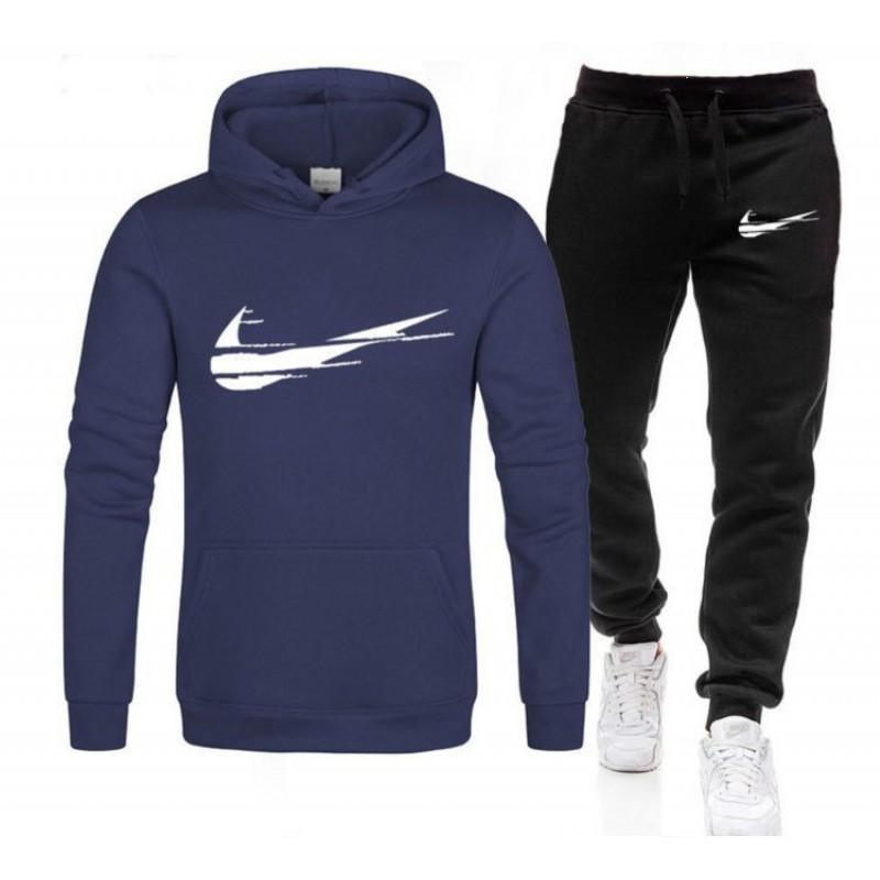 Conjunto de Sudadera Deportiva con Capucha para Hombre y Mujer Manga Larga Chándal Atuendo Atlético Casual