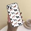 Horse Pony Pattern Phone Case For iPhone 15 14 Plus 11 12 13 16 Pro Max Mini 7 8 X XR XS Max Cover