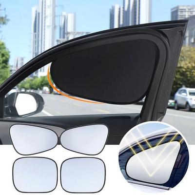 Sun Shade Cover for Car Side Window Ultra-Light Electrostatic Curtains Sun Protection for Baby 99.9% UV Blocker