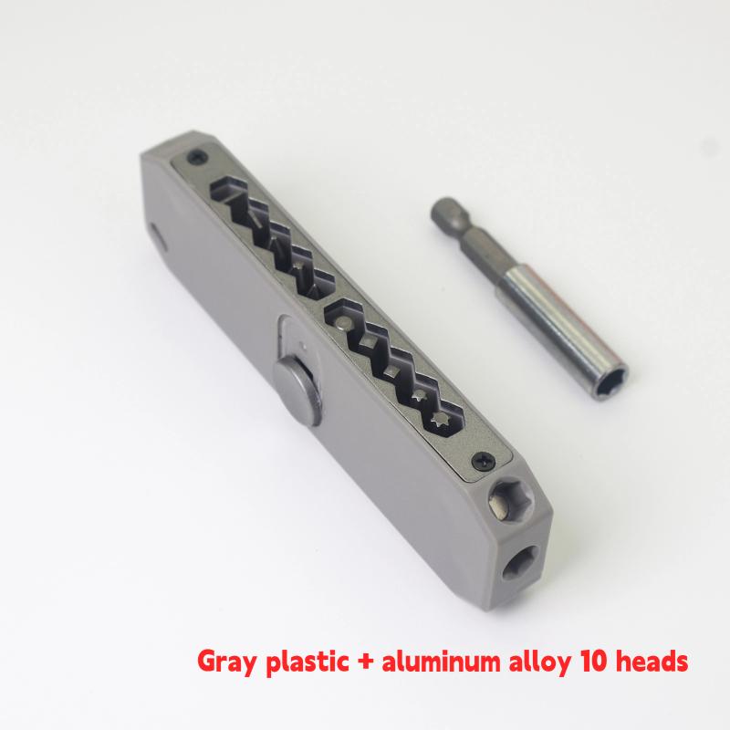 

Набор мини-прецизионных отверточных бит 10 в 1 Магнитный ремонтный мультитул для использования в домашнем хозяйстве Набор карманных инструментов EDC