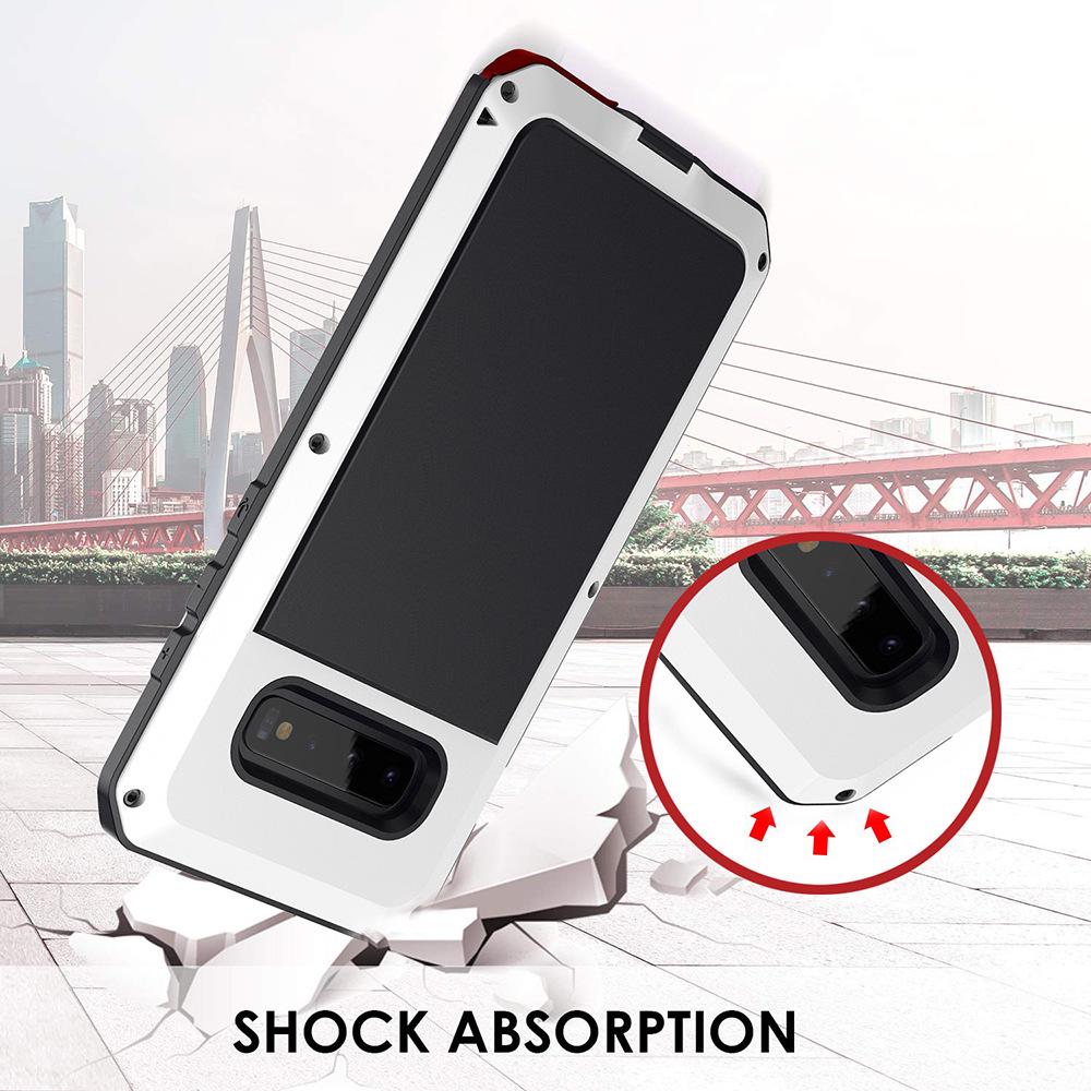 Metal 3-Proof Phone Case for iPhone 11/13, Samsung S20/Note 20, Huawei P30 - Durable & Shock Resistant Design.