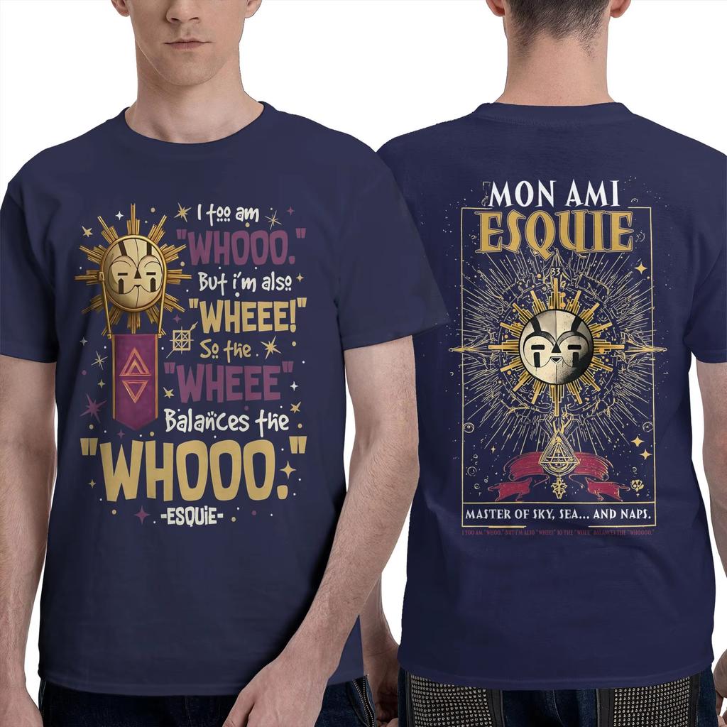 2026 Clair Obscur Expedition 33 Bomull Gåva Nytt Spel Fläktkläder Herr T-shirt Spel Ren Bomull Vardaglig Kortärmad Lös Topp