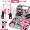13/24/37 Pcs Home Repair Kit Multi-Purpose Hand Tool Set Hammer Screwdriver Home Improvement Auto Repair Tool with Storage Box