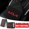 Car Emblem Driver License Cover ID Credit Card Holder Accessories For KIA Rio Ceed Sportage Cerato Soul Sorento K2 K5 Flip