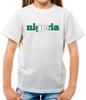 Nigeria Flag Colours - Kids T-Shirt - Football Country Flags Nigerian