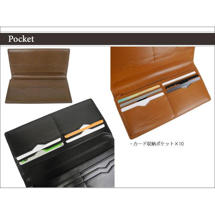 Porter Fresco Long Wallet 196-03827 (1. Black) 7.5 x 3.7 x 0.2 inch