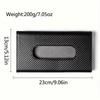 Car Tissue Box Towel Car Sun Visor Tissue Box Holder Auto Storage Decoration