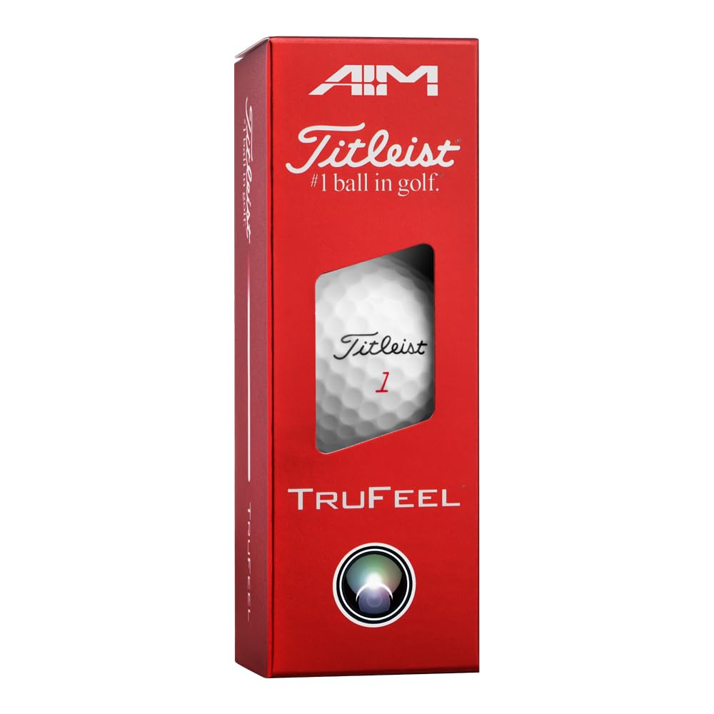 TITLEIST Golf Ball 26 TRUFEEL Aim [1 sleeve, 3 balls 42.7cm