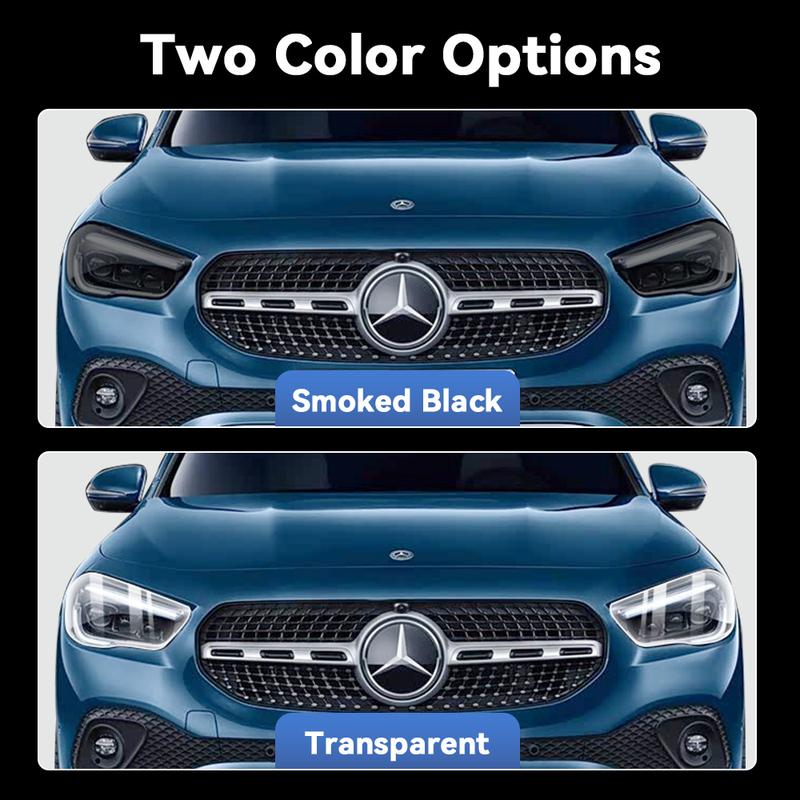 For Mercedes Benz GLA Class H247 -2025 TPU Headlight Anti-Scratch Transparent Modification Color Changing Protective Film