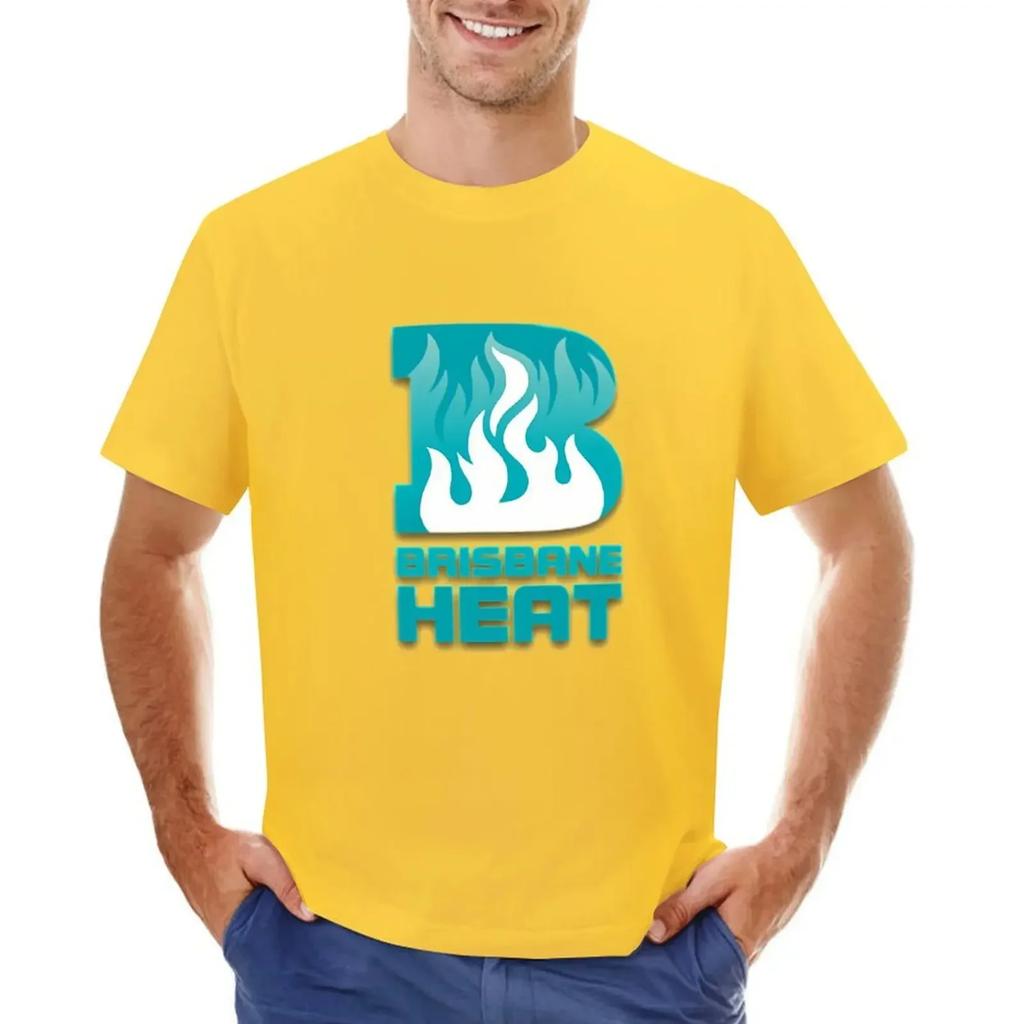 Brisbane Heat \t T-shirt Blouse summer tops Men's t-shirt