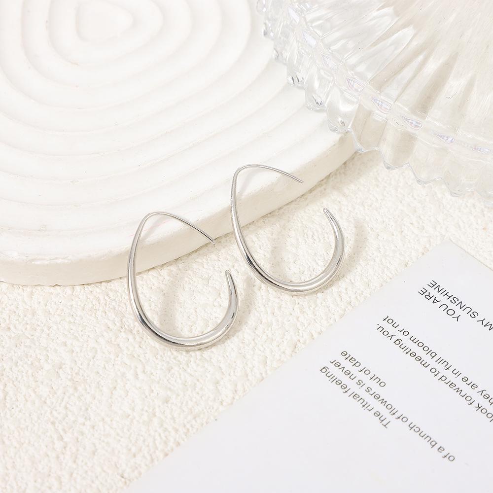 S925 Silver Needle Earrings: Elegant, Stylish, and Retro Ear Cuffs for Women