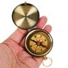 Retro Portable Bronze Flip Compass