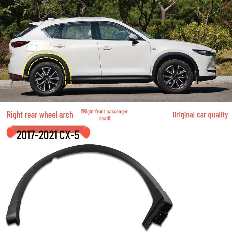 Mazda CX-5 (2013-2024) Wheel Arch Trim & Anti-Scratch Fender Strips for Front & Rear