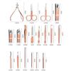 Easy To Clean Stainless Steel Manicure Set 4-18Pcs Professional Nail Clipper Kit for Daily Nail Care