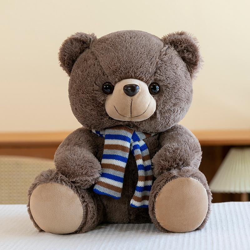 Pullover Bär Puppe niedlicher Teddybär Plüschtier sitzender Stil als Herz Umarmungsbär Mädchen Geschenk