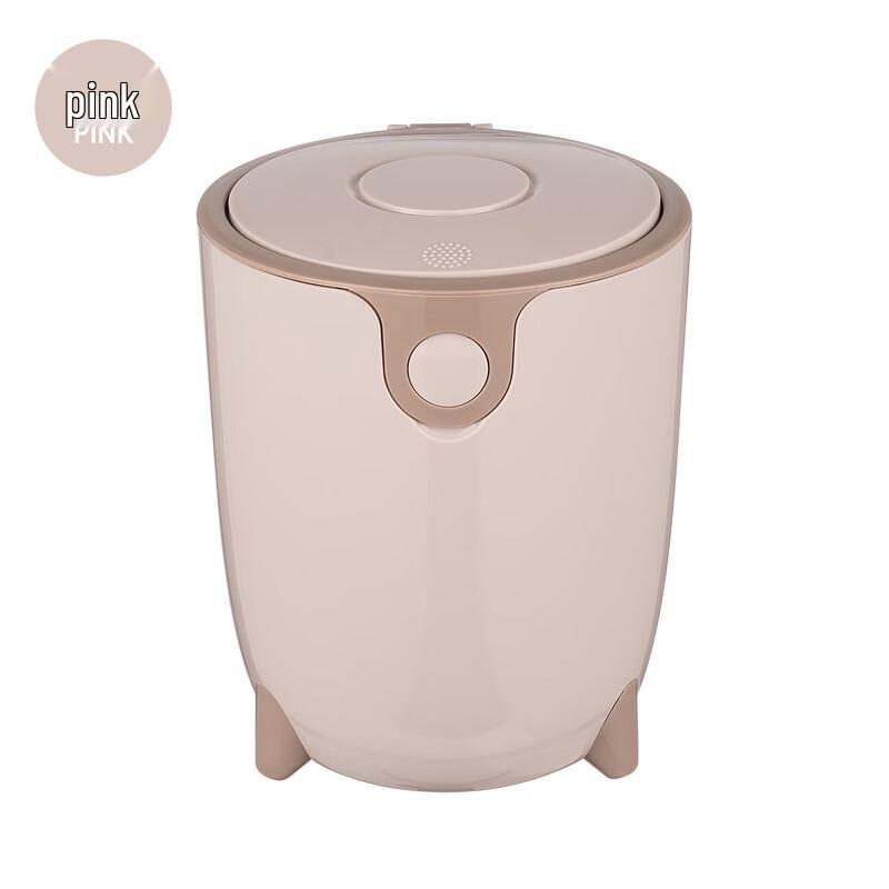 PP Press-Type Pop-Up Lid Desktop Trash Can