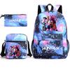 K-POP Demon Hunter Girl Group Children's Backpack, Pencil Case, and Shoulder Bag Set for Middle School Students