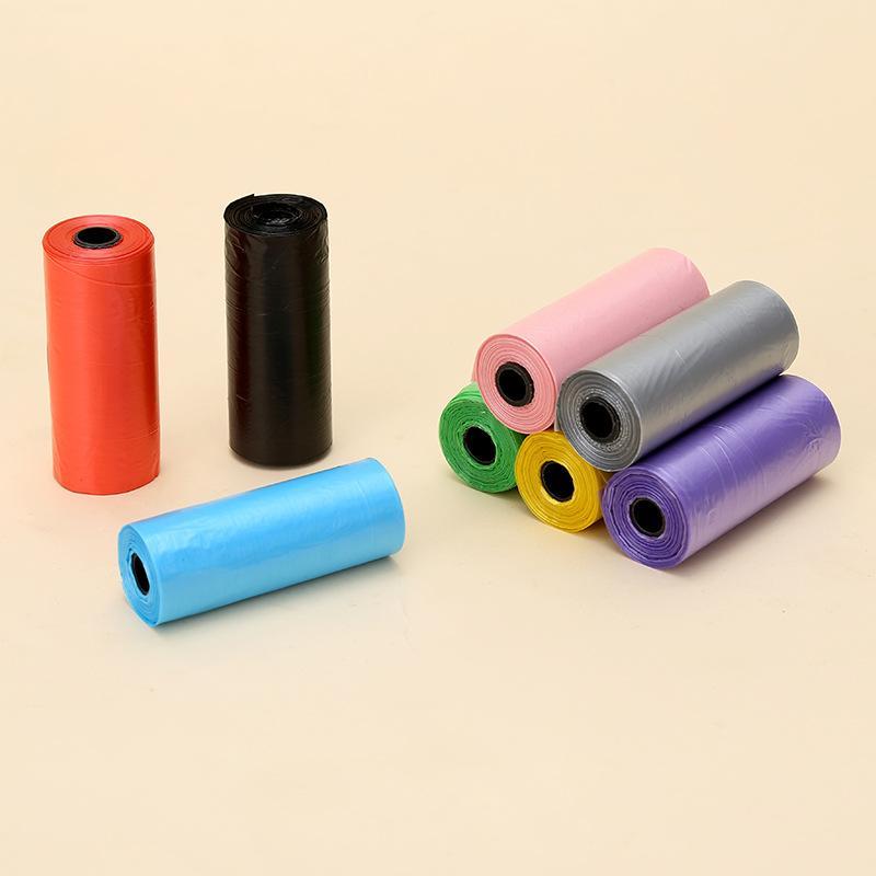 Disposable Small Trash Bags Thickened Leakproof Household Garbage Pouches 5-30 Rolls for Kitchen Bathroom Office Use