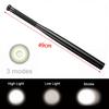 LED Flashlight Sturdy Waterproof Equipment for Outdoor Backpacking Emergency 2.2cmx3.3cmx31cm