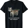 I Am Contaminated With Radiation Japanese Cat Meme Men Women Kids T-Shirt