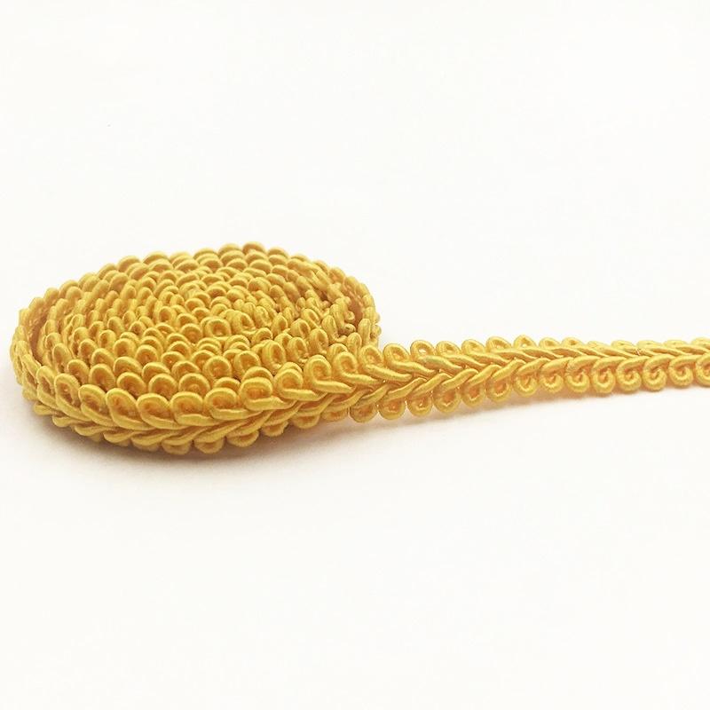 5 meter 8 mm pynt sy blonder gull sølv tusenbein flettet blonder bånd hjemmefest dekorasjon DIY klær kurve sy blonder