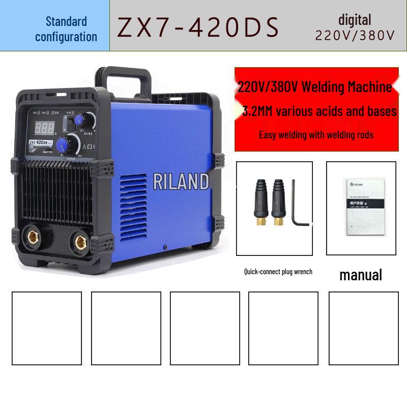 Ruiling ZX7 Series Dual Power Inverter Welder (220V/380V) Portable DC