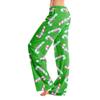 Dames Kerstprint Broek, Casual Pyjamabroek zonder en zonder Zakken