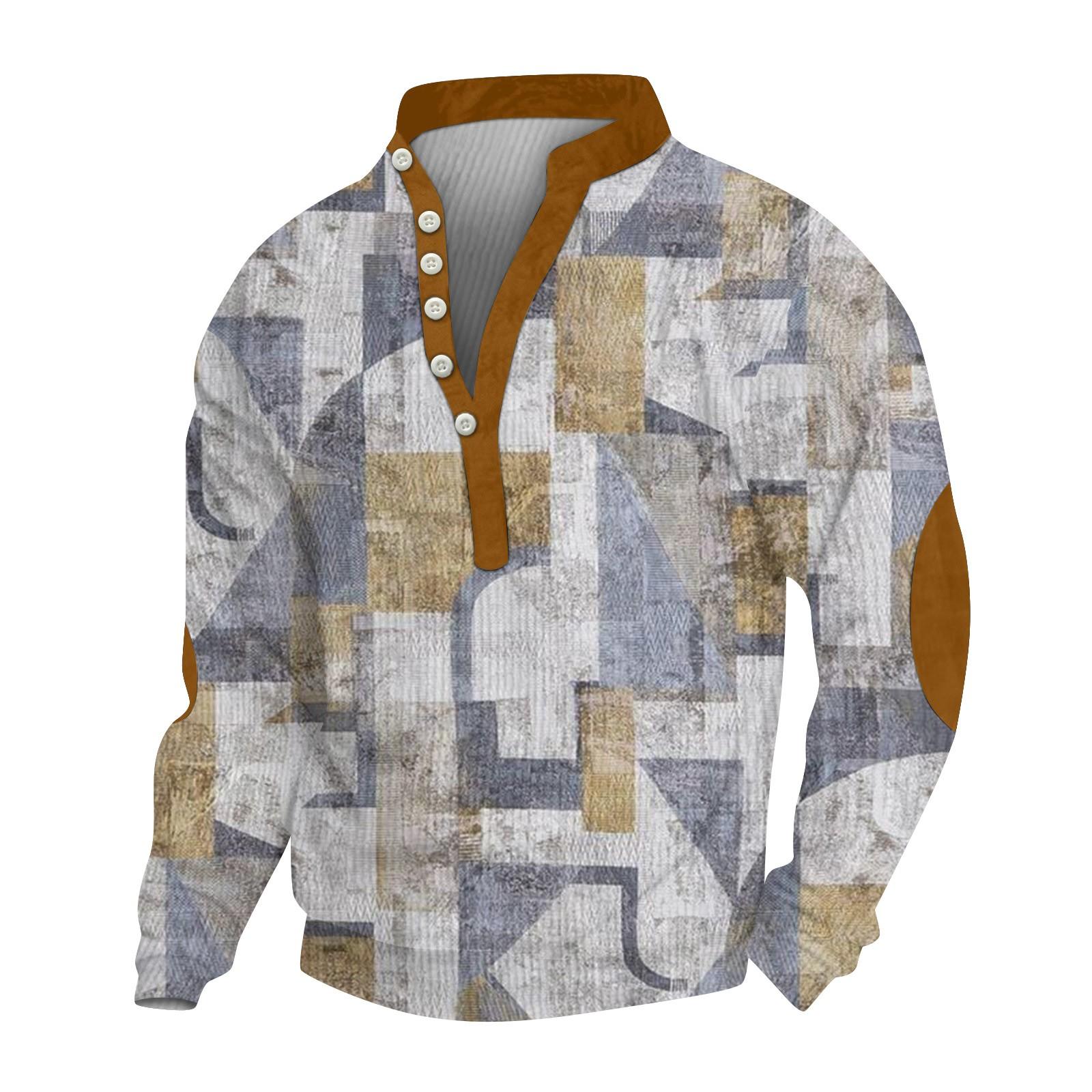 

Мужской вельветовый кардиган с длинными рукавами и шестью пуговицами XL белый