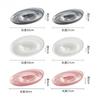Irregular Glass Tableware Dessert Plate Serving Plate Pasta Dish Snack Dish Sushi Plates Restaurant Molecular Cuisine Tableware