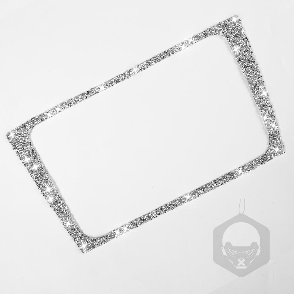 For Volkswagen Golf 6 Gti R MK6 2008-2012 Diamond CD Panel Decoration Stickers Bling Rhinestone Interior Accessories