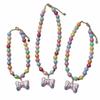 Adjustable Elastic Cat Neck Chain Colorful Dog Cat Pet Collar  Pet Costume Accessories