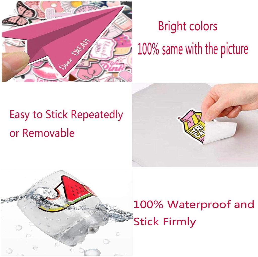 50 Pack Coffee Stickers Water Bottles Laptop Car Hydroflasks Phone Motorcycle Guitar Skateboard Computer Coffee Cup Vinyl Sticker Waterproof