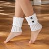 Women's Short Knitted Leg Warmers Acrylic Boot Cuffs for Superior Warmth Comfort Elastic Fit Ideal for Winter Activities