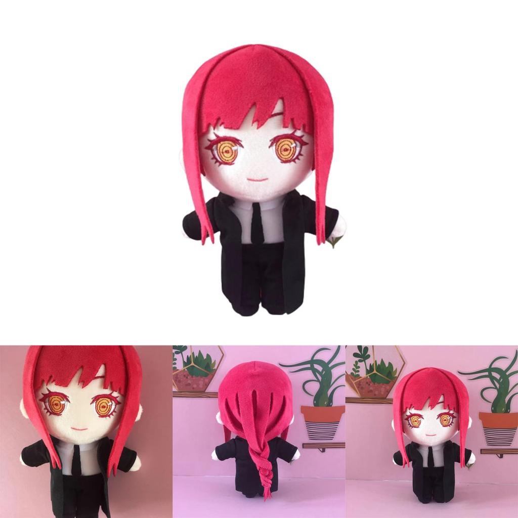 Weiche und niedliche Anime-Kettensägenmann-Plüschpuppe Makima Das perfekte Geburtstagsgeschenk