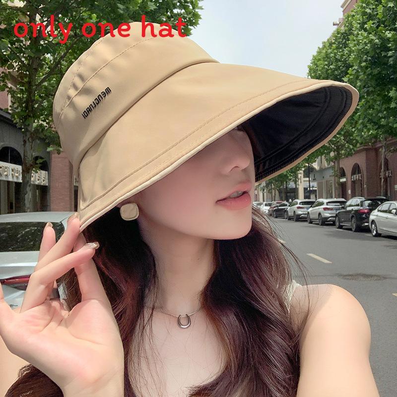 Summer Sun Protection Hat With Large Brim And Breathable Fabric For Women Outdoors