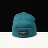 On the Moment Lettering Beanie C4 Green Blue