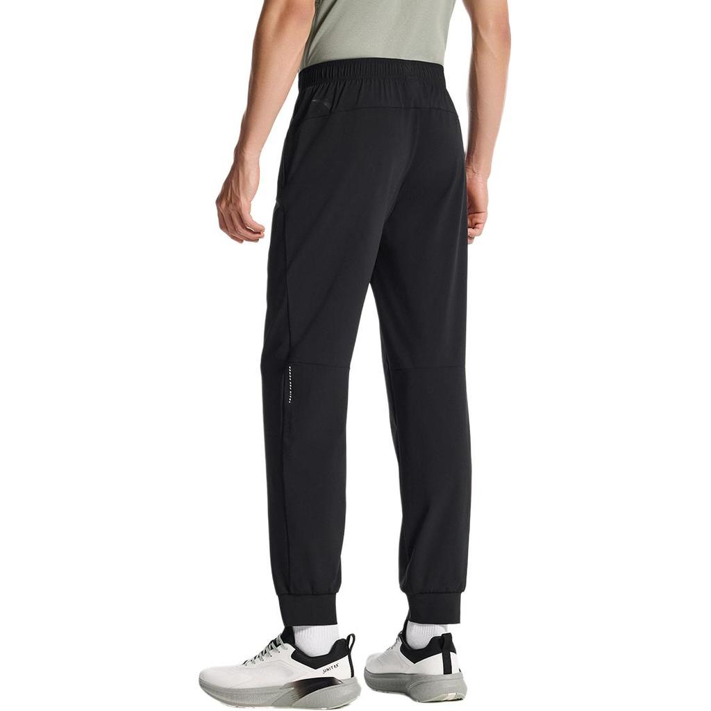 Anta Variety Training Collection Knitted Sweatpants Men's Basic Black 152527307-2
