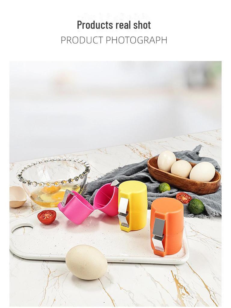 Kompaktní šlehač vajec a otvírák skořápek pro kuchyň