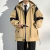 Spring and Autumn New Trend Handsome Casual Versatile Hooded Jacket Autumn and Winter Loose