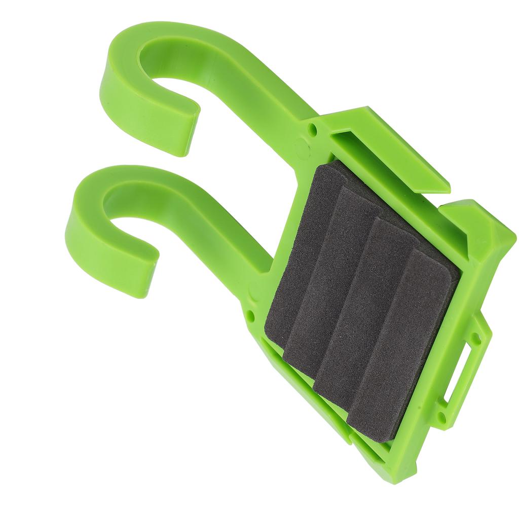 Fly Fishing Rod Holder Clips ABS Green Rod Support BeltMounted Fishing Accessory
