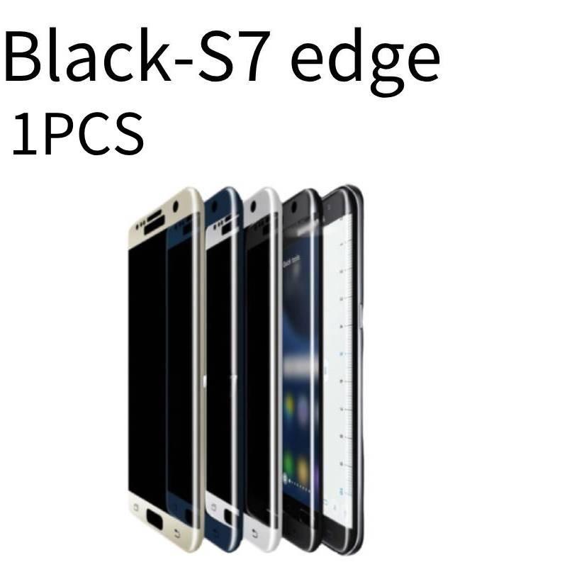 

High Definition Tempered Glass Screen Protector For Samsung S22 Ultra Anti-scratch Black S7edge
