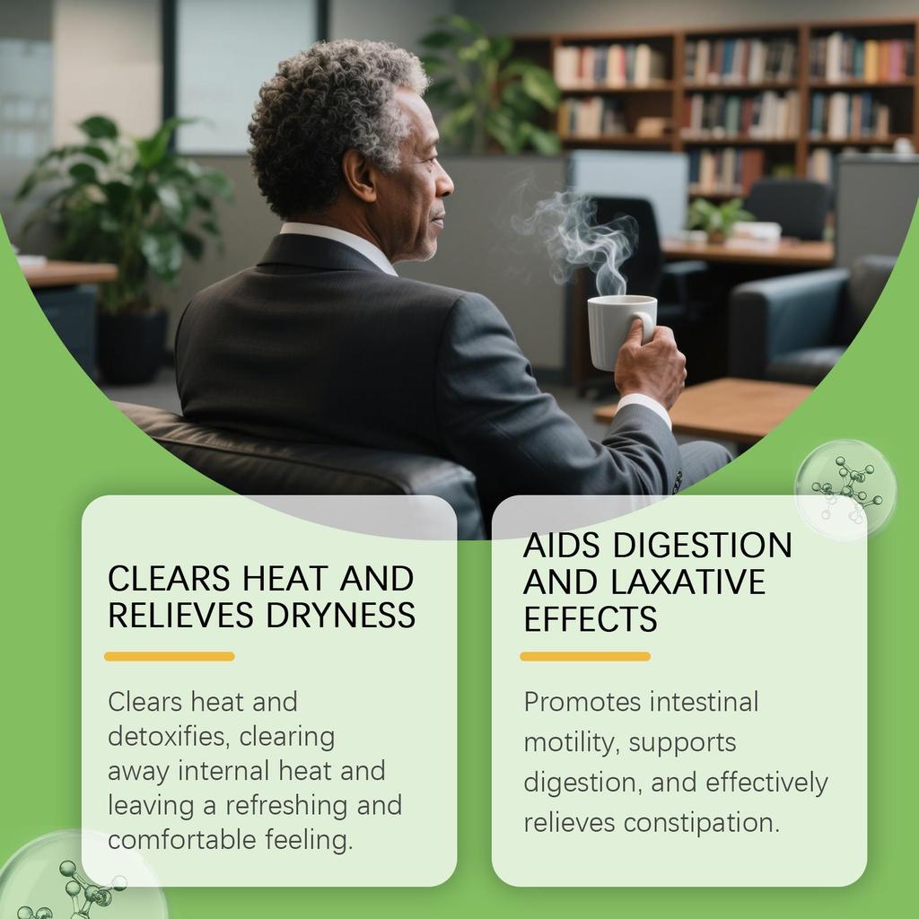Moisturizing Qi Ju Combination Tea, Herbal Tea Supports Intestinal Environment & Overall Body Balance