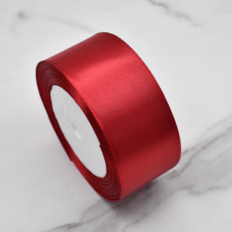 Hanfan 4cm Satin Ribbon for Wedding, DIY Crafts, Cake Decoration, Fresh Flowers & Gift Packaging.