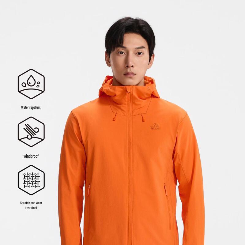 PELLIOT Men's CORDURA Windproof Softshell Jacket