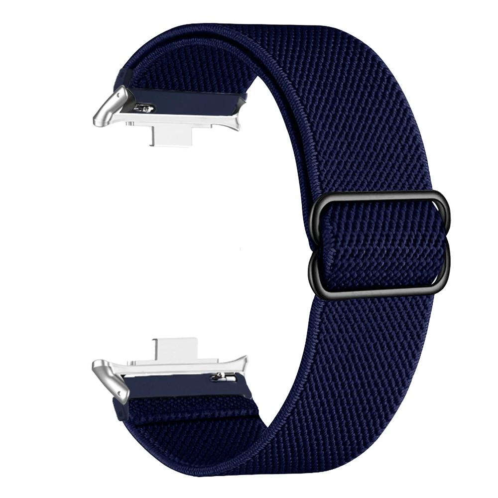 Elastic Nylon Strap For Huawei Watch Fit 4/4 Pro Replacement Women Men Sport Solo Braided Watch Band Loop Watch Fit 3 Bracelet