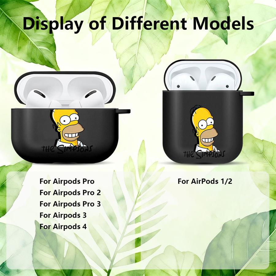 Case For Airpods 1 Pro Pro2 Pro3 2 3 4 Earphone Cases Cover The Simpsons