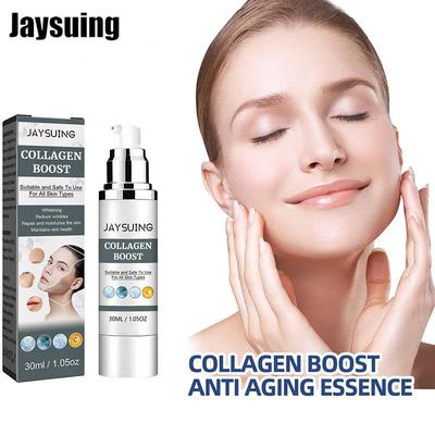 Jaysuing Collagen Anti-aging Essence Dilutes Fine Lines Moisturizing Moisturizing Firming Skin Facial Essence