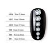 Glitter Rhinestones AB-Flat Back Shiny Stones Nail Art Decoration Mixed Sizes Nail Gems Crystal Strass Accessories